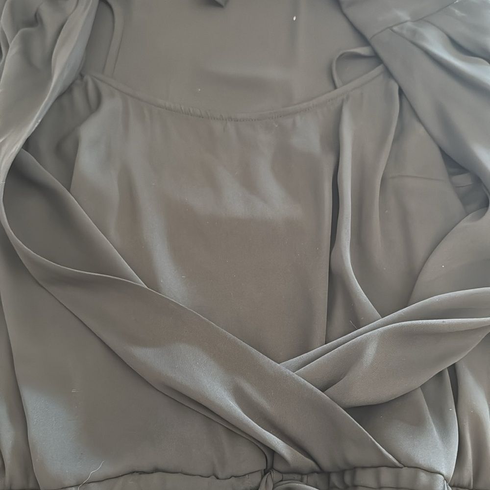 White House Black Market Long Sleeve Romper - Picture 5 of 6